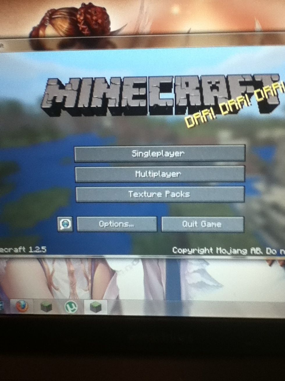 Go to singleplayer