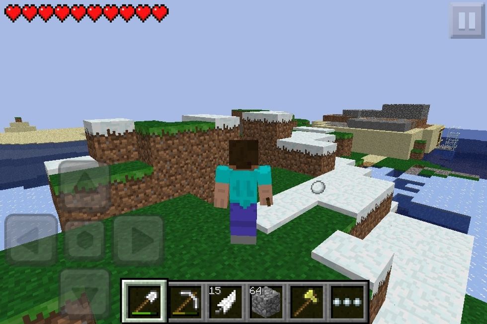 go to snow then click or press