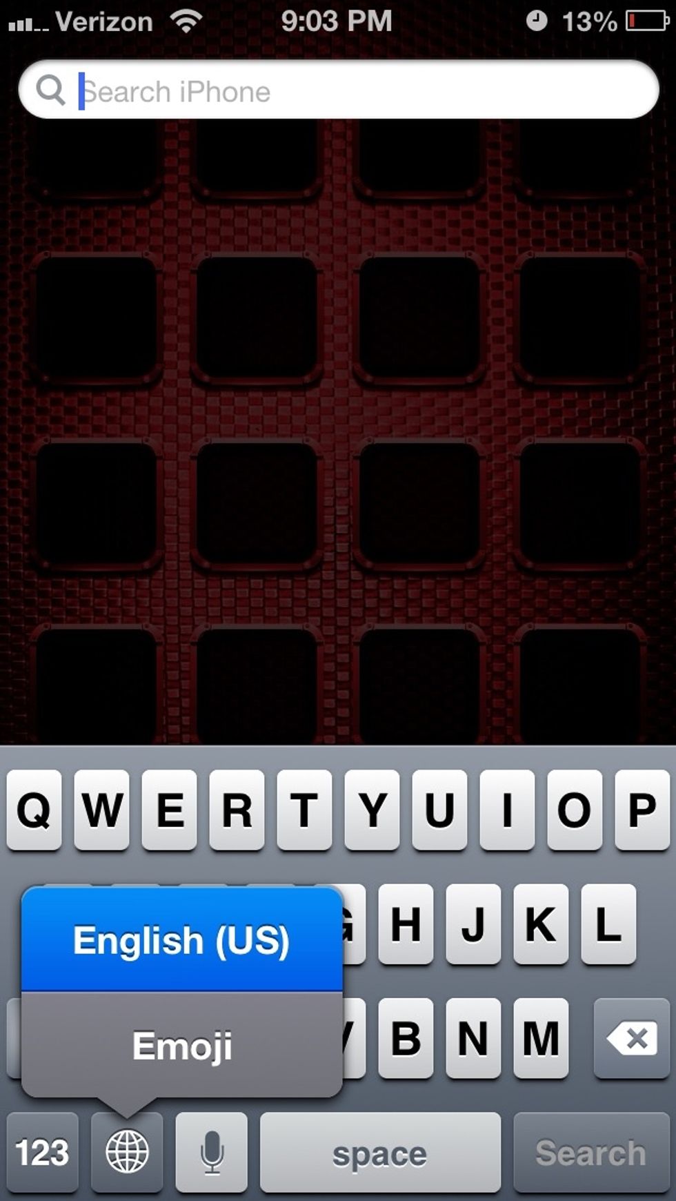 Go to somewhere where you can type. There should be a globe on the bottom left of your keyboard. Tap, or hold it down and you should come to Emoji.