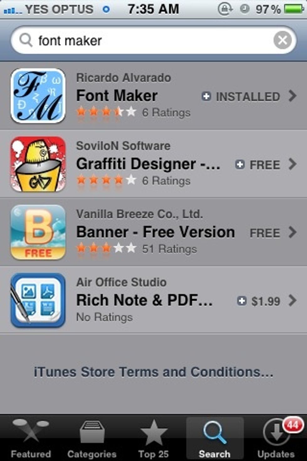 Go to the App Store and download the Font Maker App (it's the First one listed)