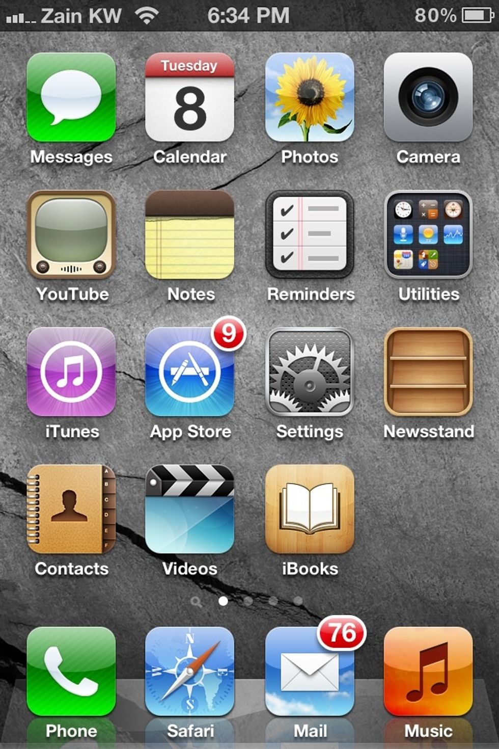 Go to the app store on any iOS device .