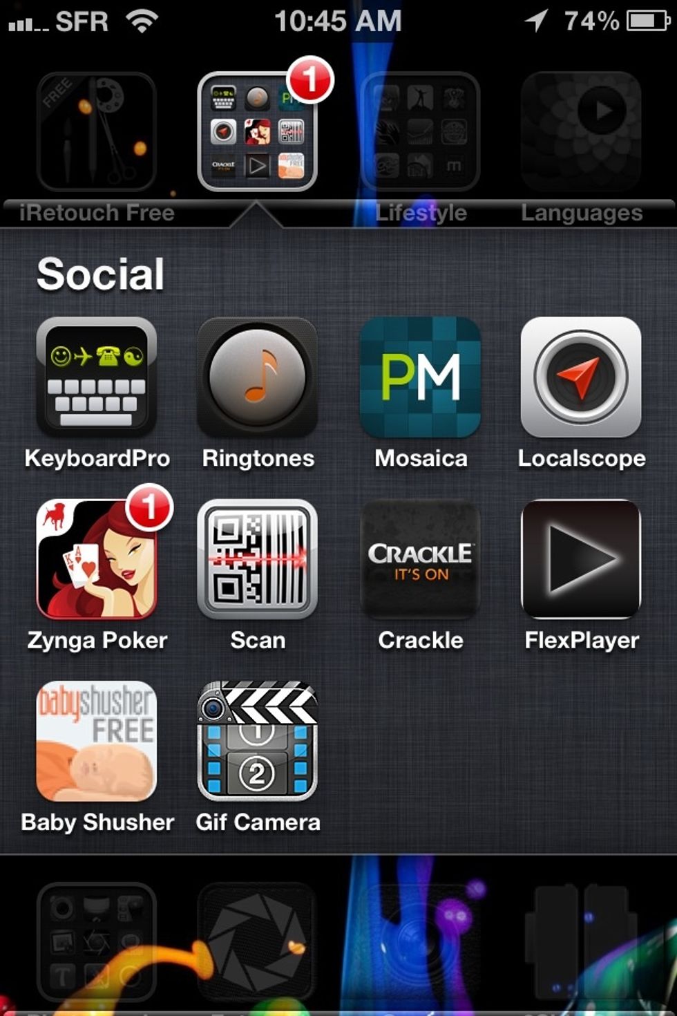 Go to the app