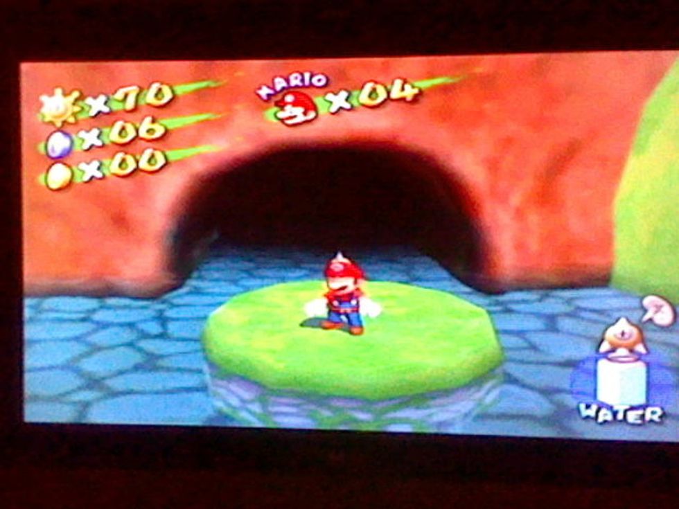 Go to the entrance of Corona Mountain. Enter the cave.