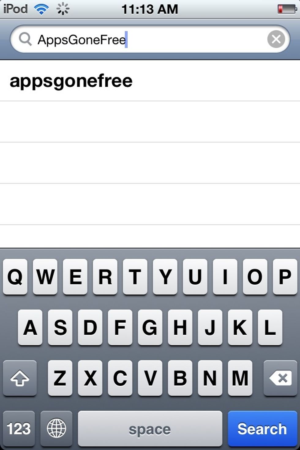 Go to the Search Tab and Search "Apps Gone Free" :))