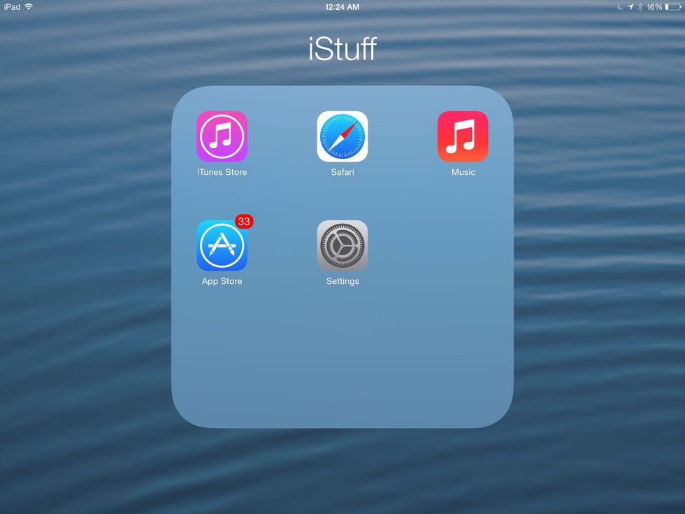 Go to the settings and scroll down to "mail, contacts, and calendars".
