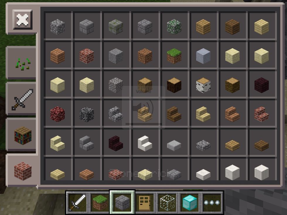 Go to...the stone looking thing that is in the first row, four spaces over.