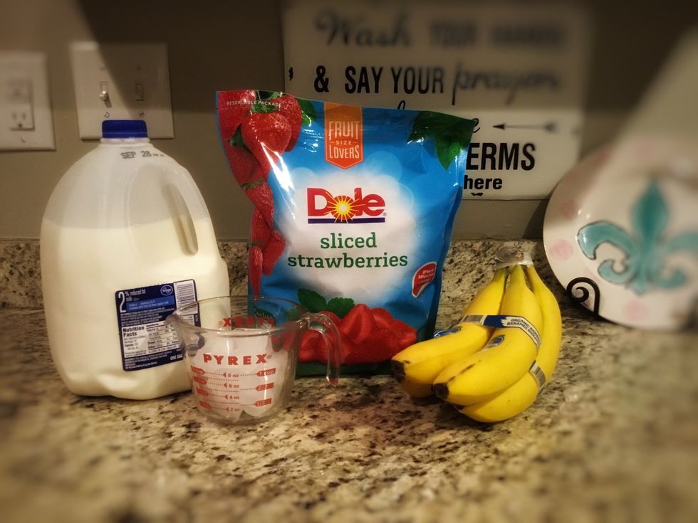 Go to the store and buy the ingredients