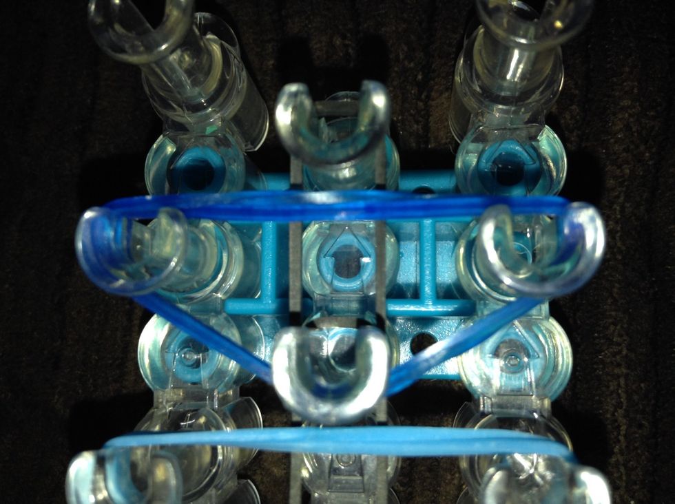 Go to the top. Make an arrow pointing toward you.