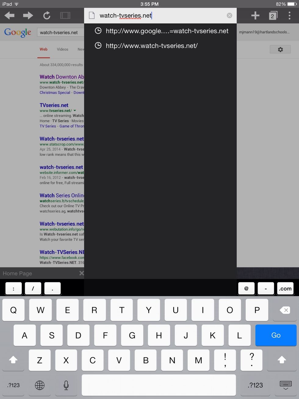 Go to the website watch-tvseries.net