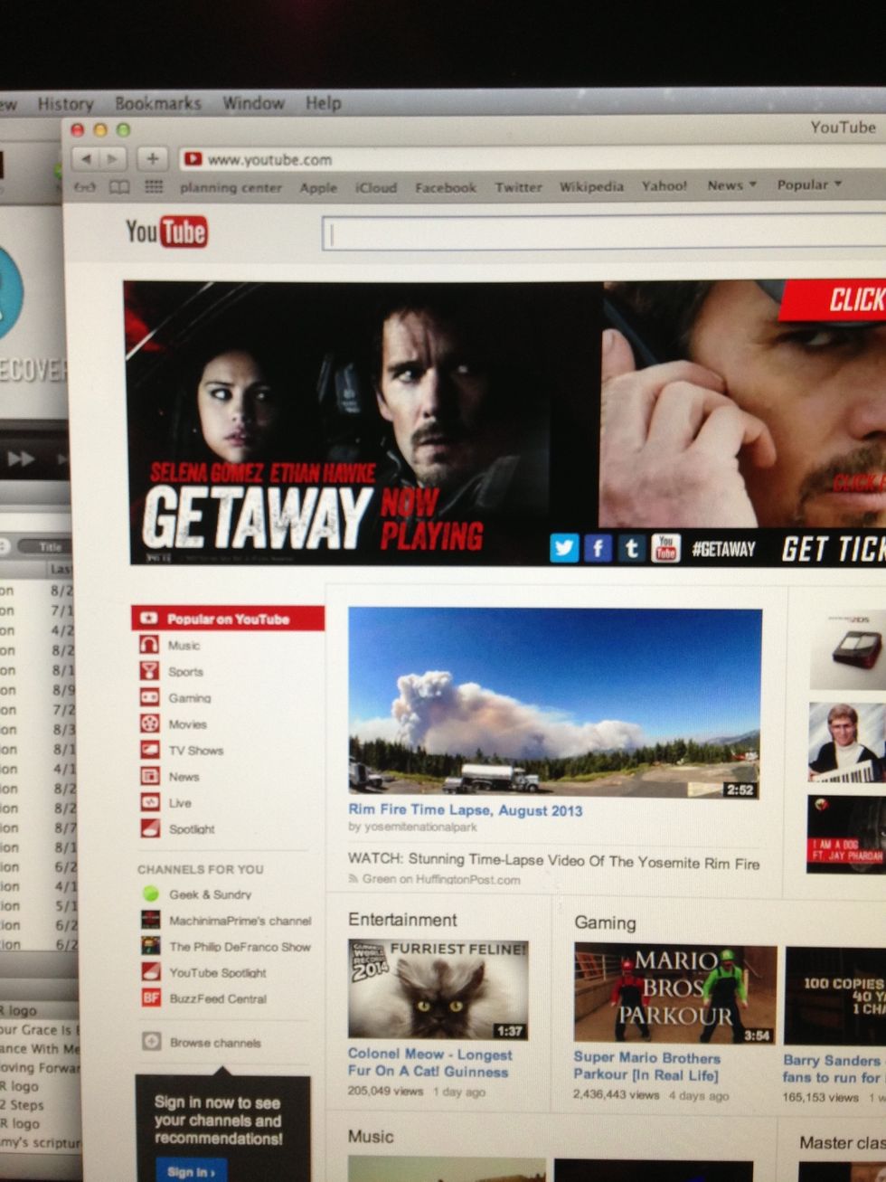 Go to www.youtube.com