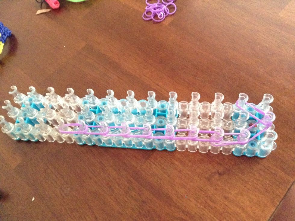 Go up 8 times on the left side.