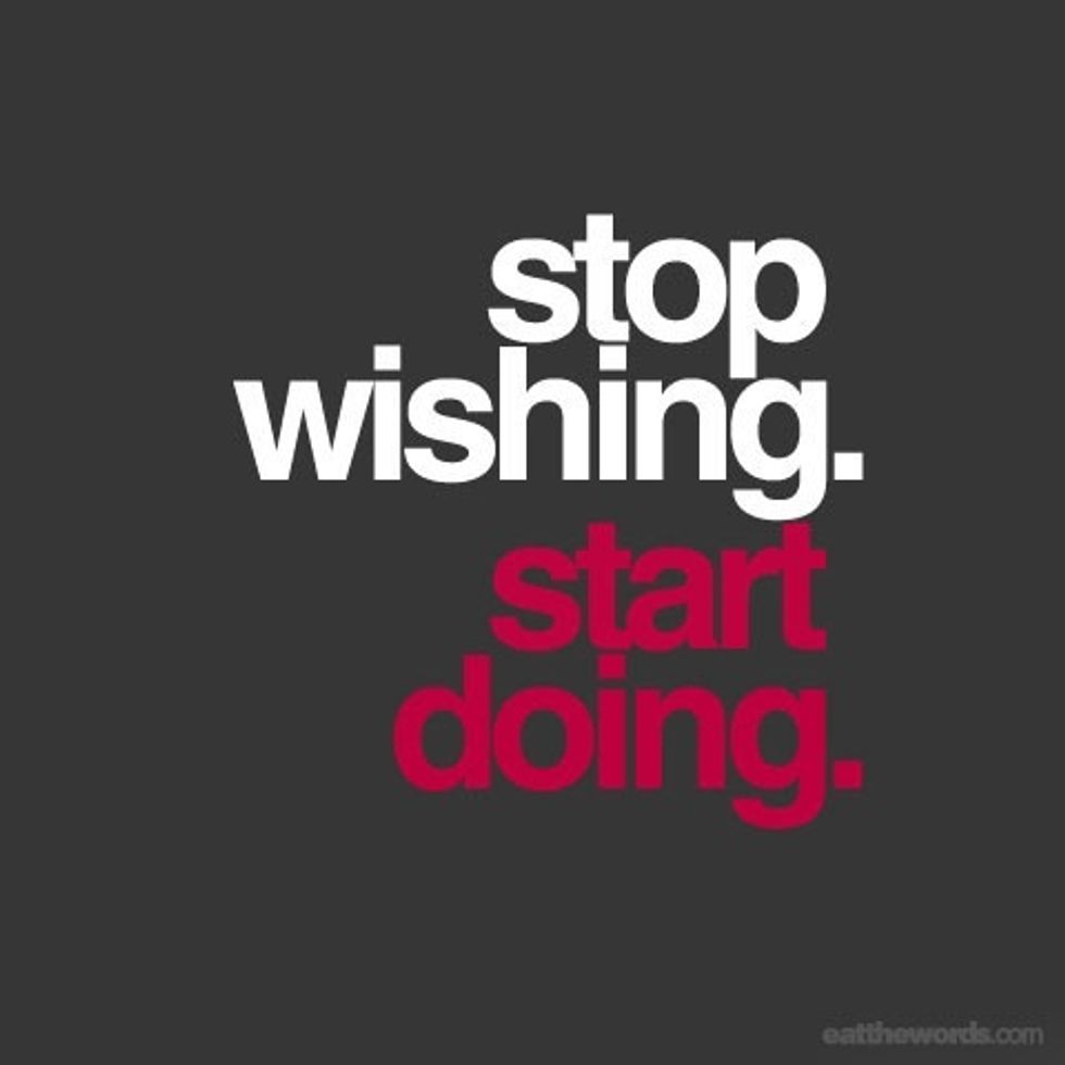 Goal #3- I will make sure my dreams always stay big, and when I have a big dream, I will always work towards achieving my dream and making it a reality.