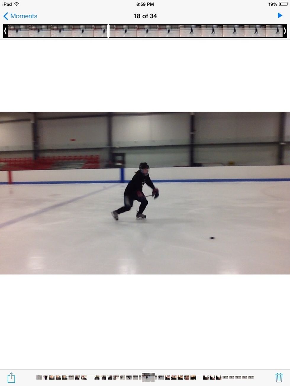 Goal is: power, Left shoulder abduction, right shoulder adduction, both knees in flexion right elbow in flexion, left elbow in extension, spine is in neutral position, body is in transverse place