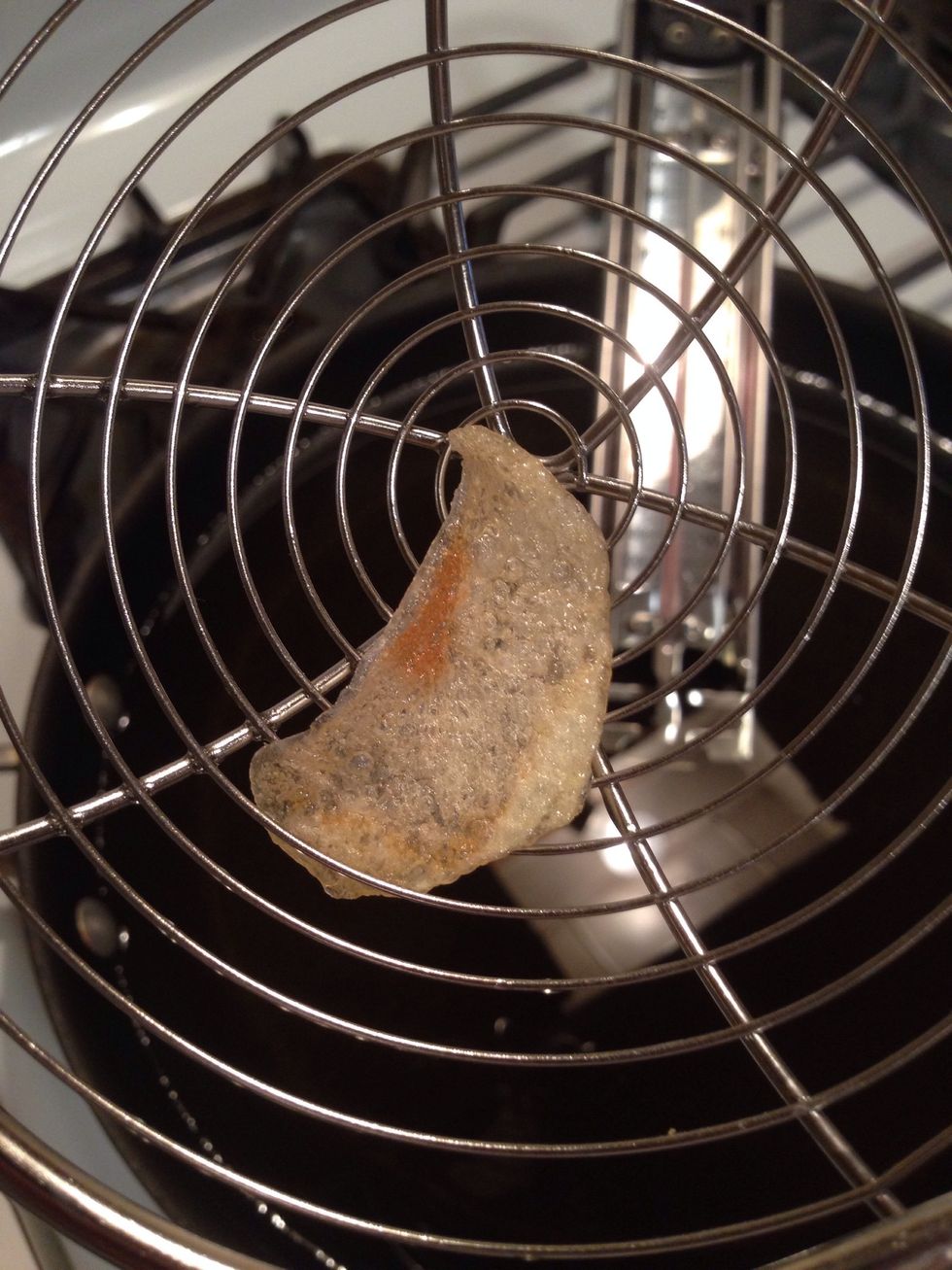 Golden brown and perfectly crispy. Lookin' good!