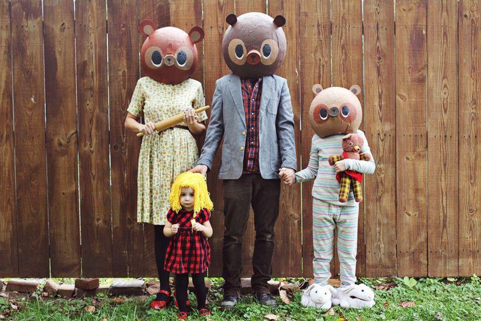 Goldilocks and the Three Bears costume