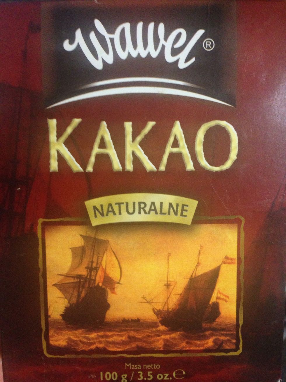 Good cocoa powder-2 tablespoons of it!