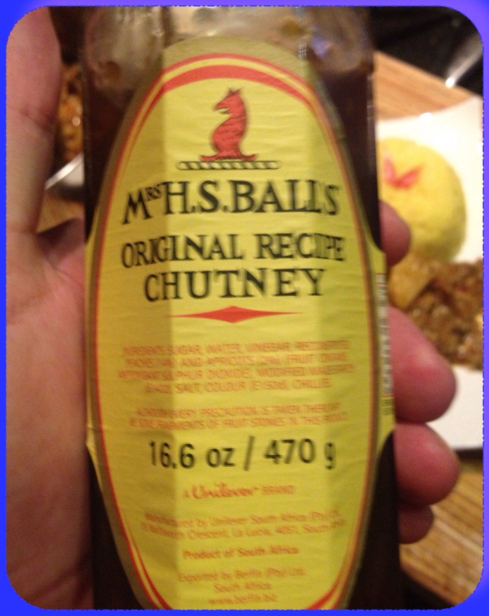 Good Fruit Chutney is a must
