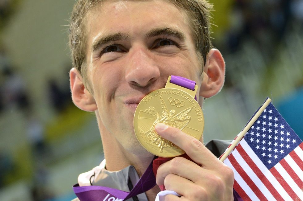 Good luck in swimming. Never give up and always try your best. Rise to the top and be the best like Michael Phelps did, the greatest athlete ever.