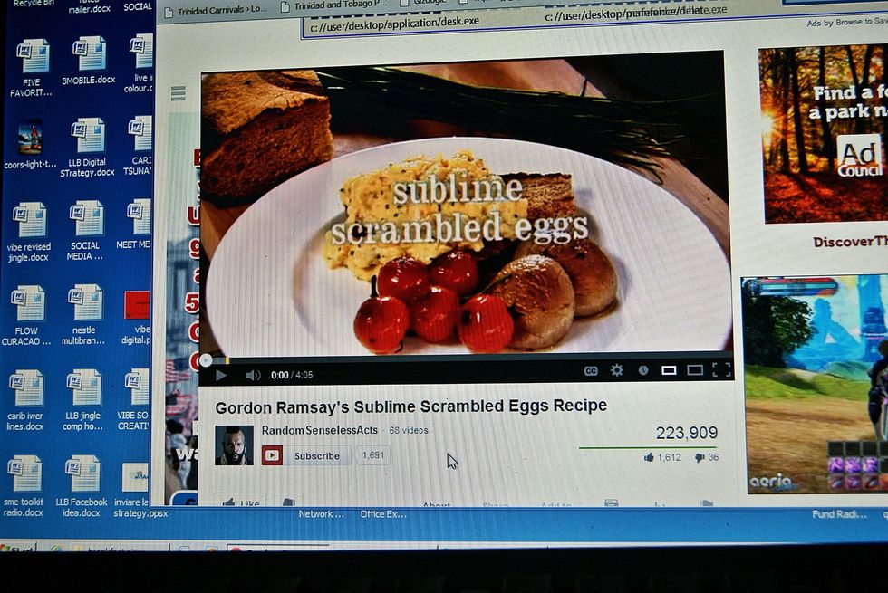 Google Gordon Ramsay's recipe for sublime scrambled eggs...