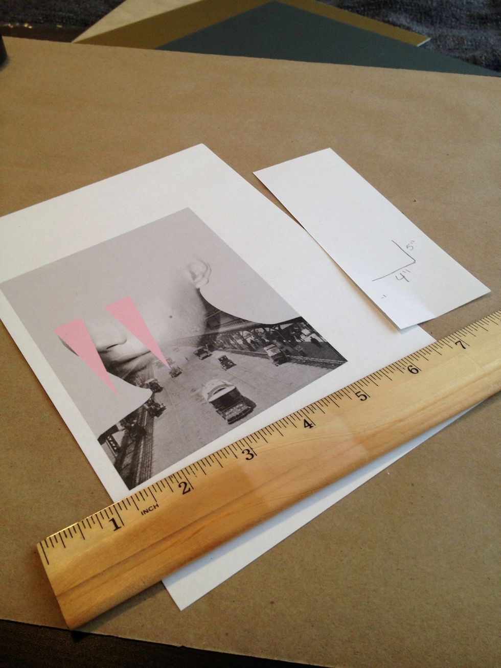 Google YouTube for "how to measure mat board" if you need help measuring.