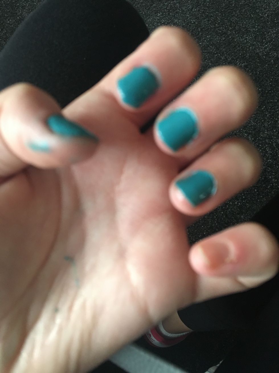 Got my nails painted agin