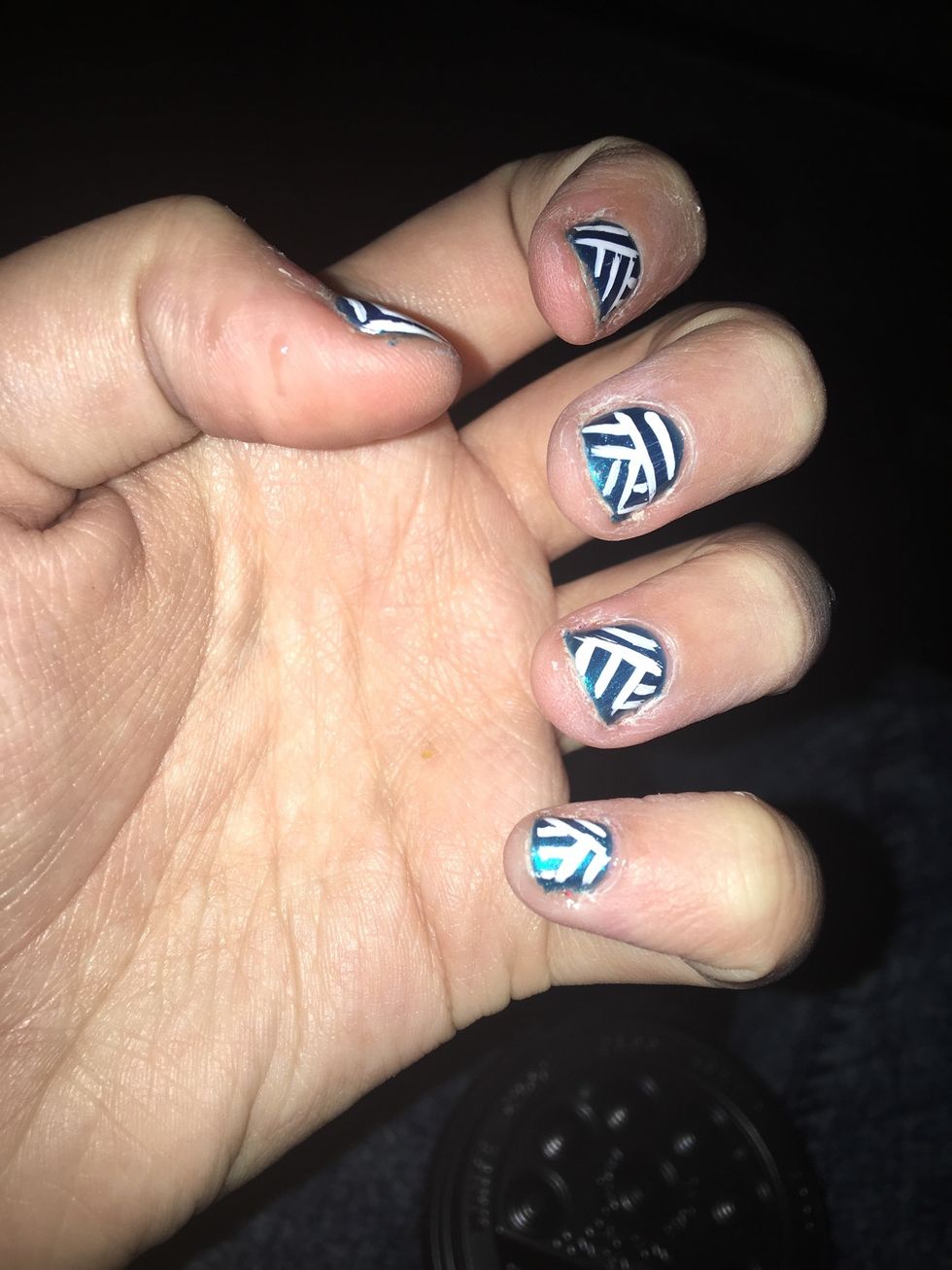 Got my nails painted tonight. Hollywood nails are cheap, professional and have a lot of good nail polish brands. \ud83d\ude0a\ud83d\udc85\ud83c\udffb