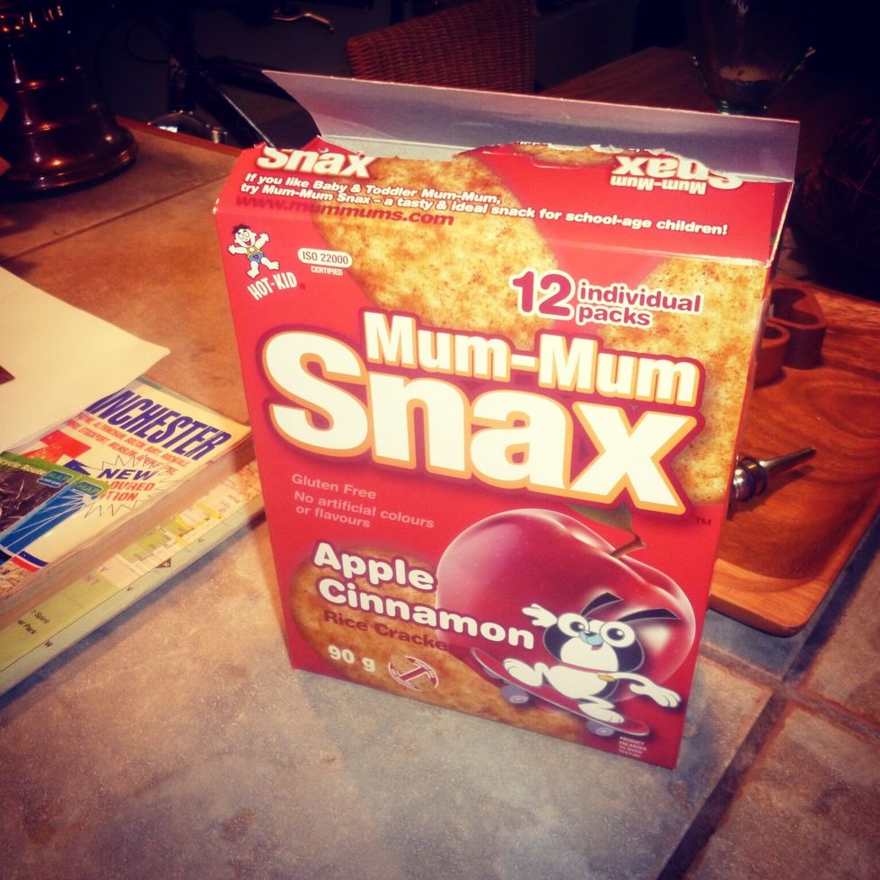 Grab a cardboard box that's a suitable size. Cut the top off so the box is open at the top.