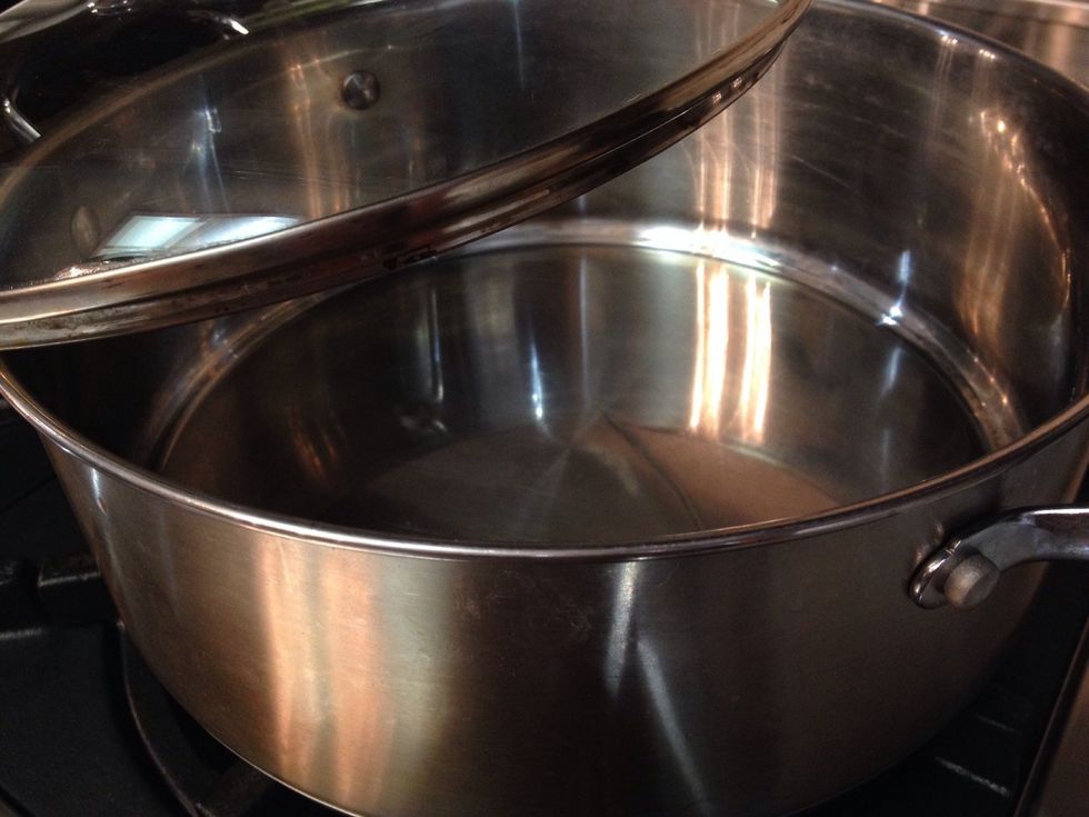 Grab a large pan with a tight-fitting lid.