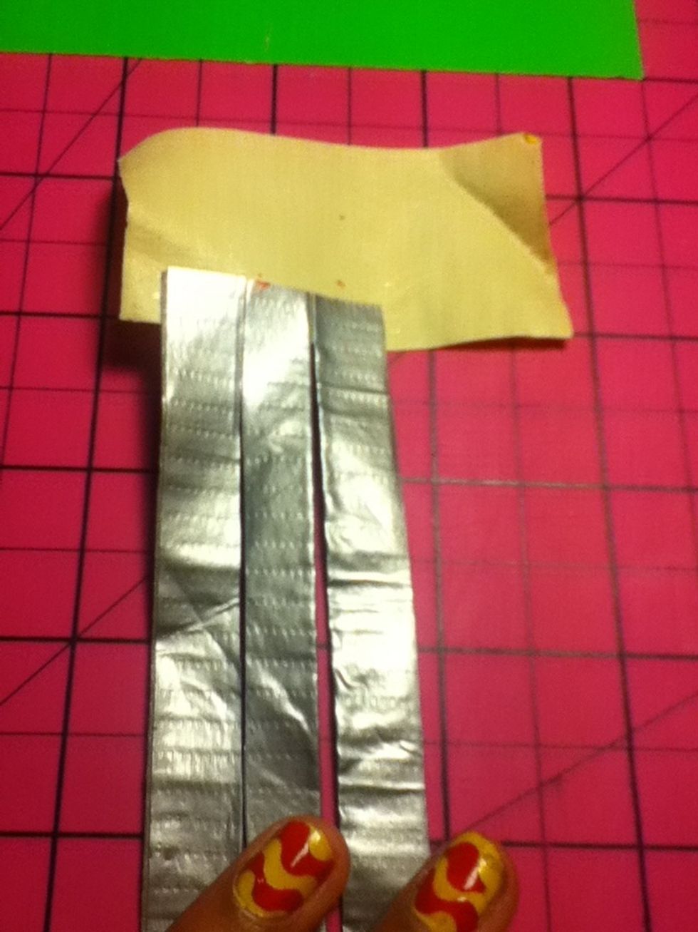 Grab a piece of tape and stick them there