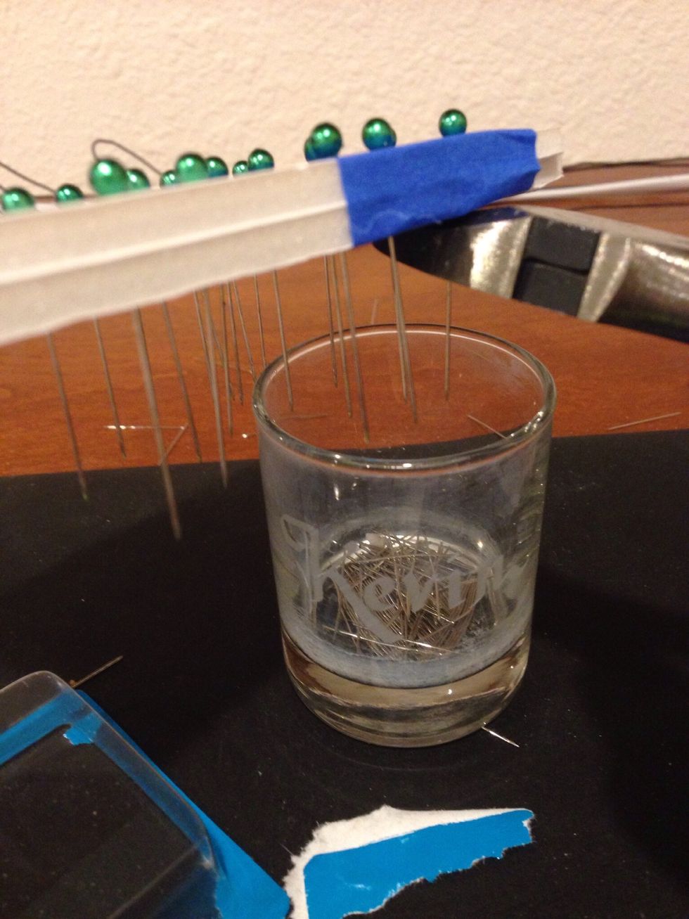 Grab a shot class or something and cut the excess metal off. This will allow you to use whichever pins you want. Be careful, the part you cut off might go flying so wear goggles.