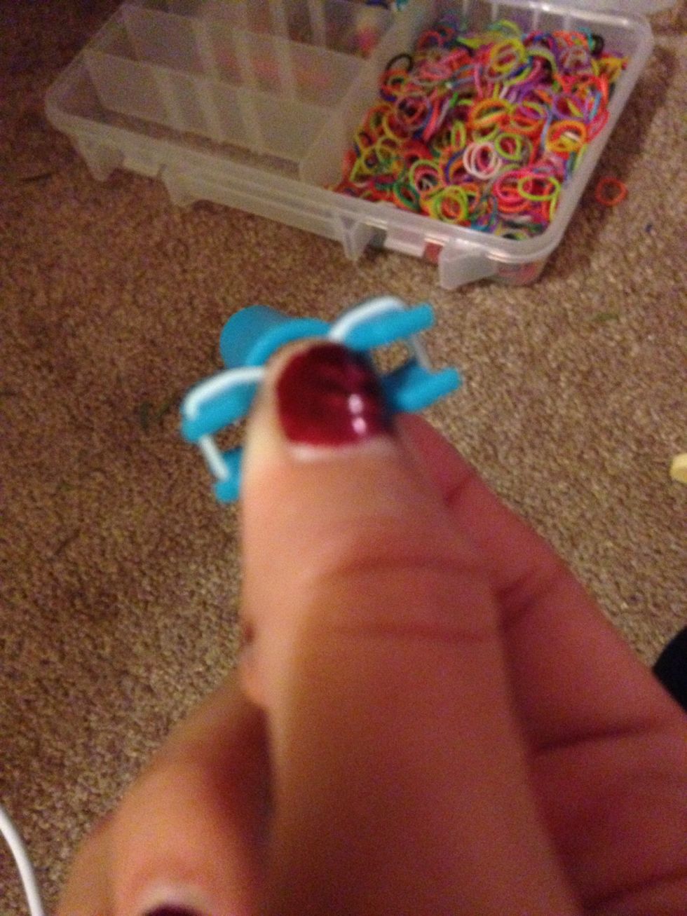 Grab ahold of it and pull it off be careful don't let it come apart