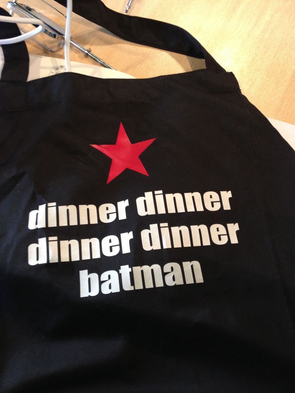 Grab an appropriate apron :-P