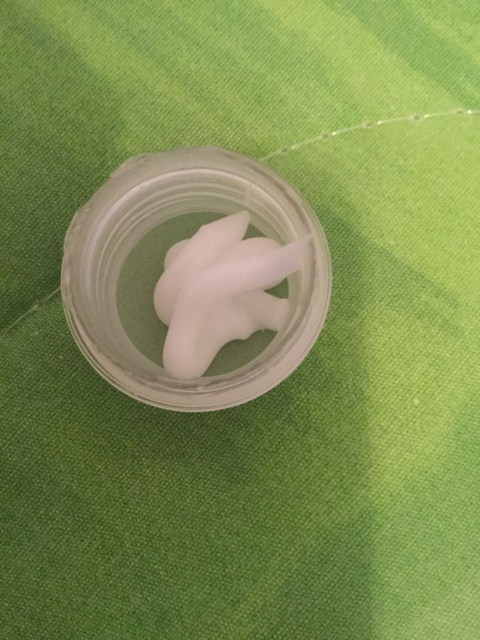 Grab lotion and put some in