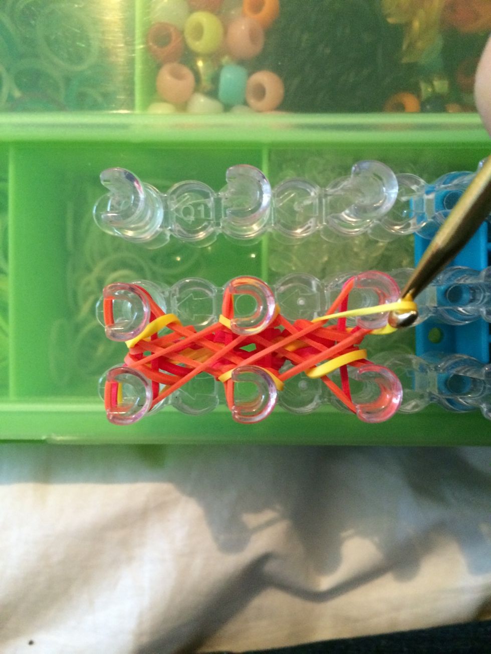 Grab the fifth one and pull it over.