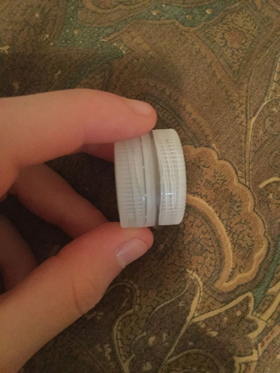 Grab the other cap and there it is a container for your concealer