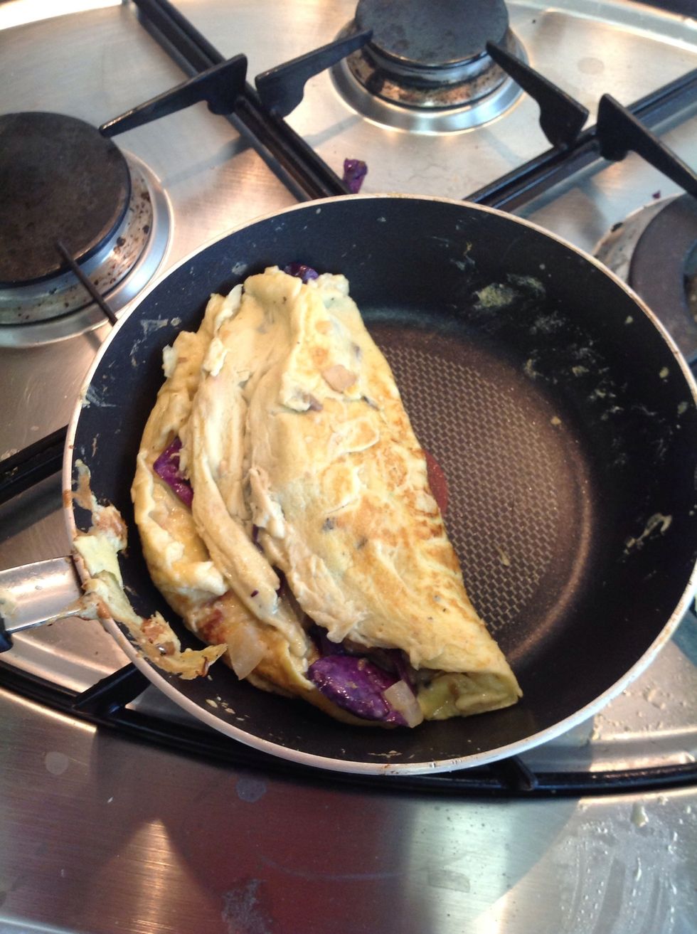 Grab you spatula and flip the rest over.