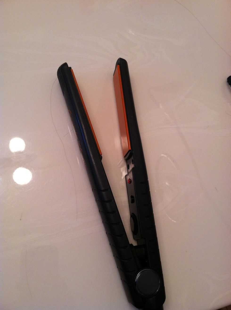 Grab you straightener and put it on high