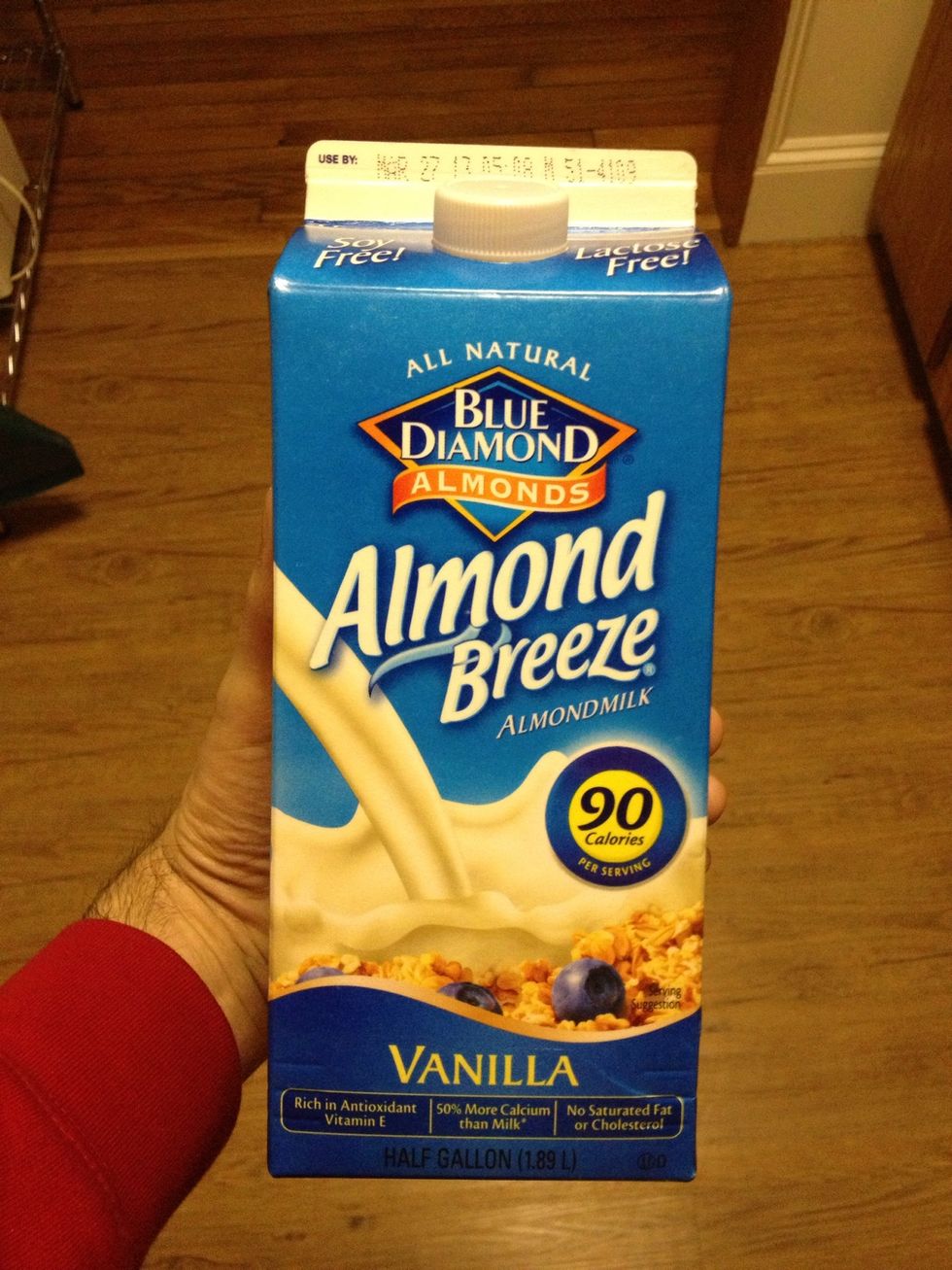 Grab your almond milk.