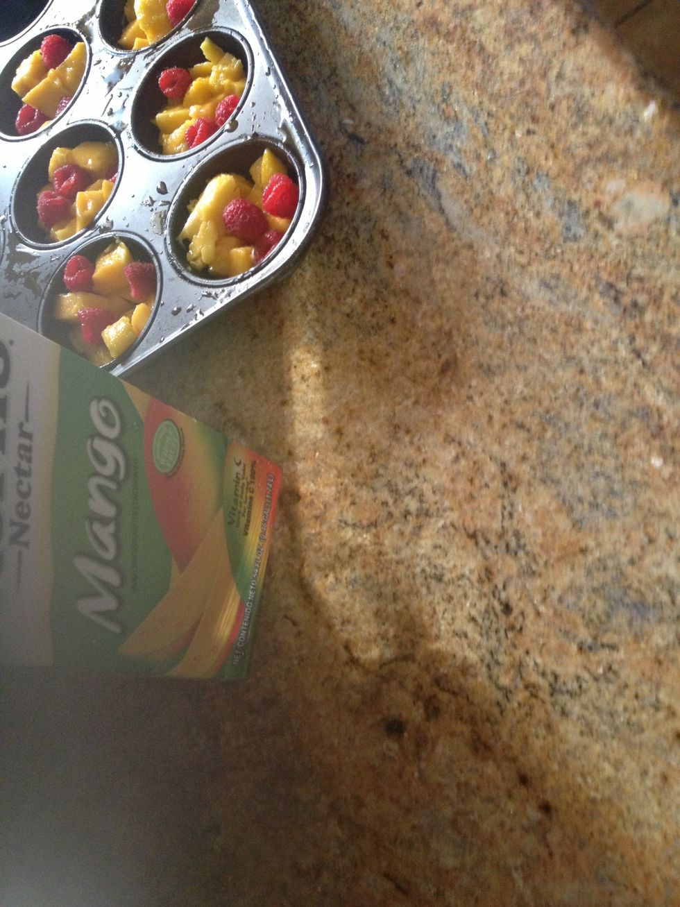 grab your mango (or orange juice or water)