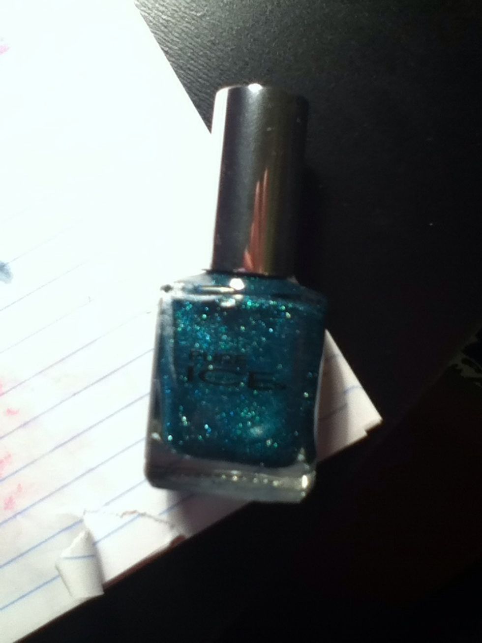 Grab your sparkly blue/teal Watch Me Go Pure Ice)