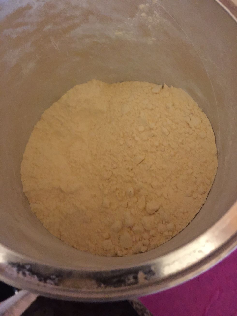 Gram flour.