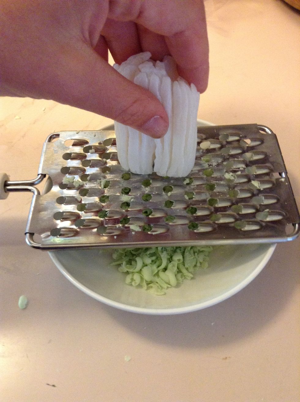 Grate bar soap