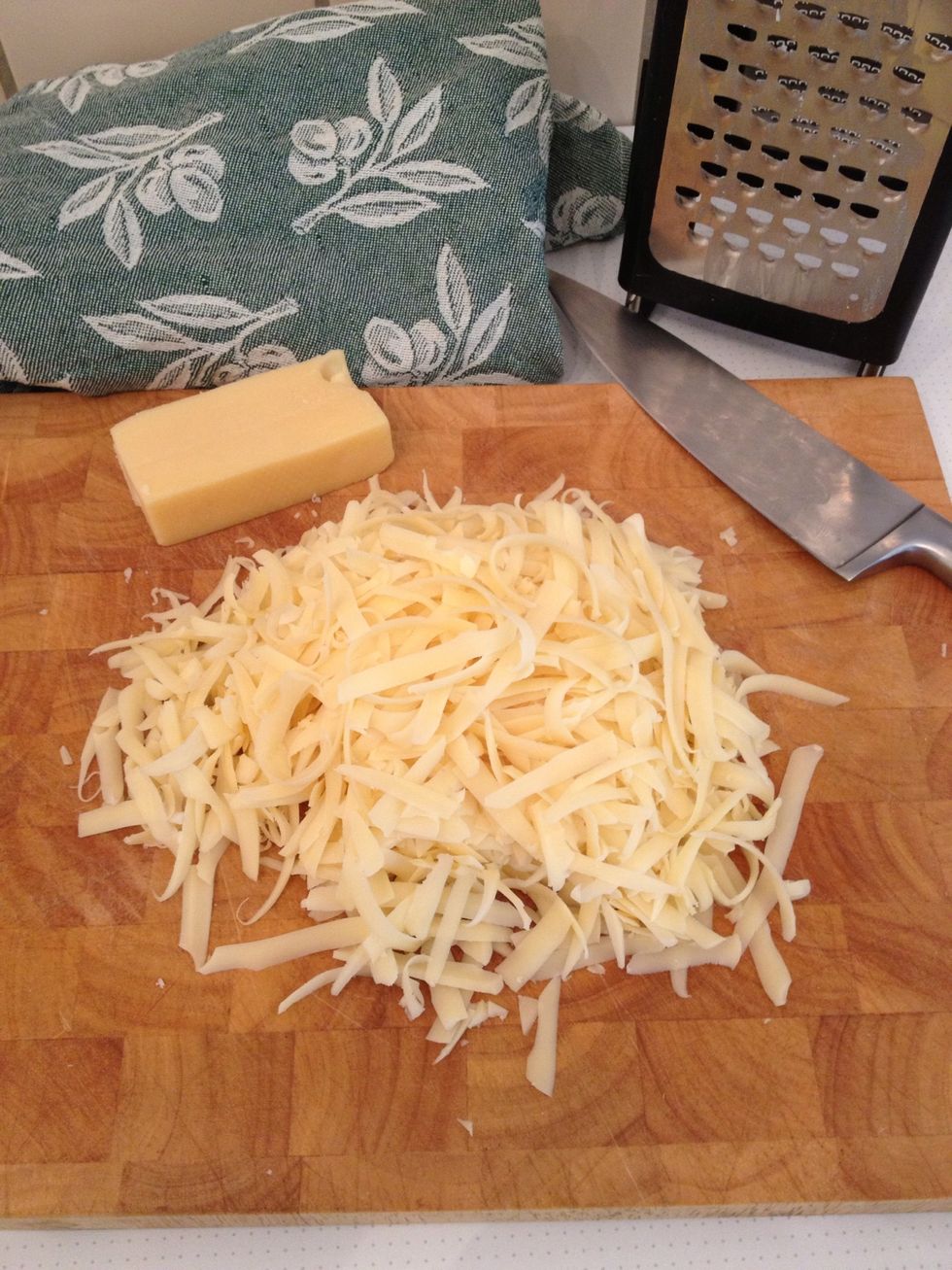 grate cheese