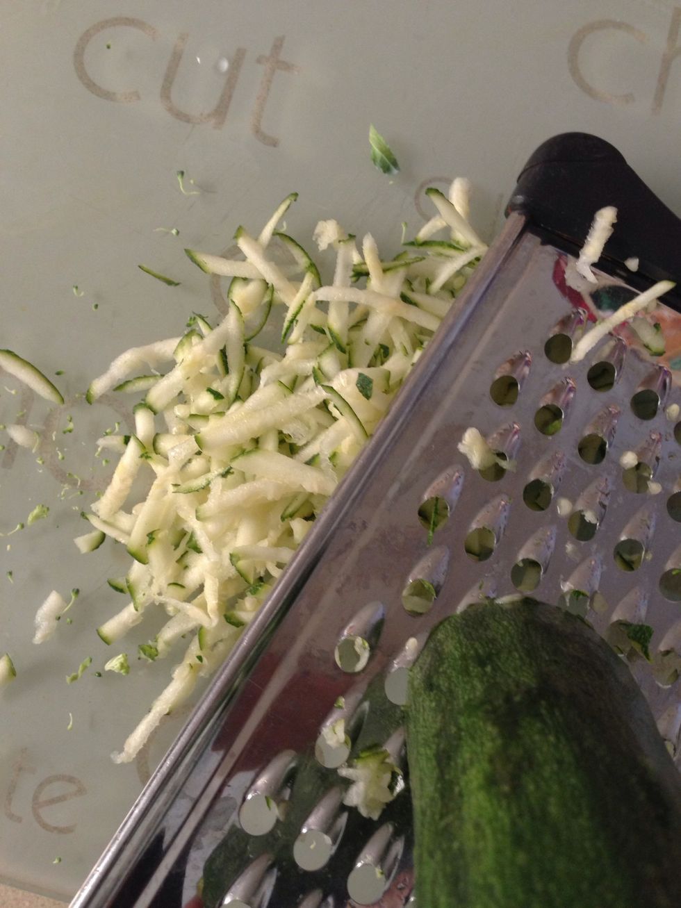 Grate some Zucchini... Or courgette... Or green squash? Whatever you call it - it's still yum!