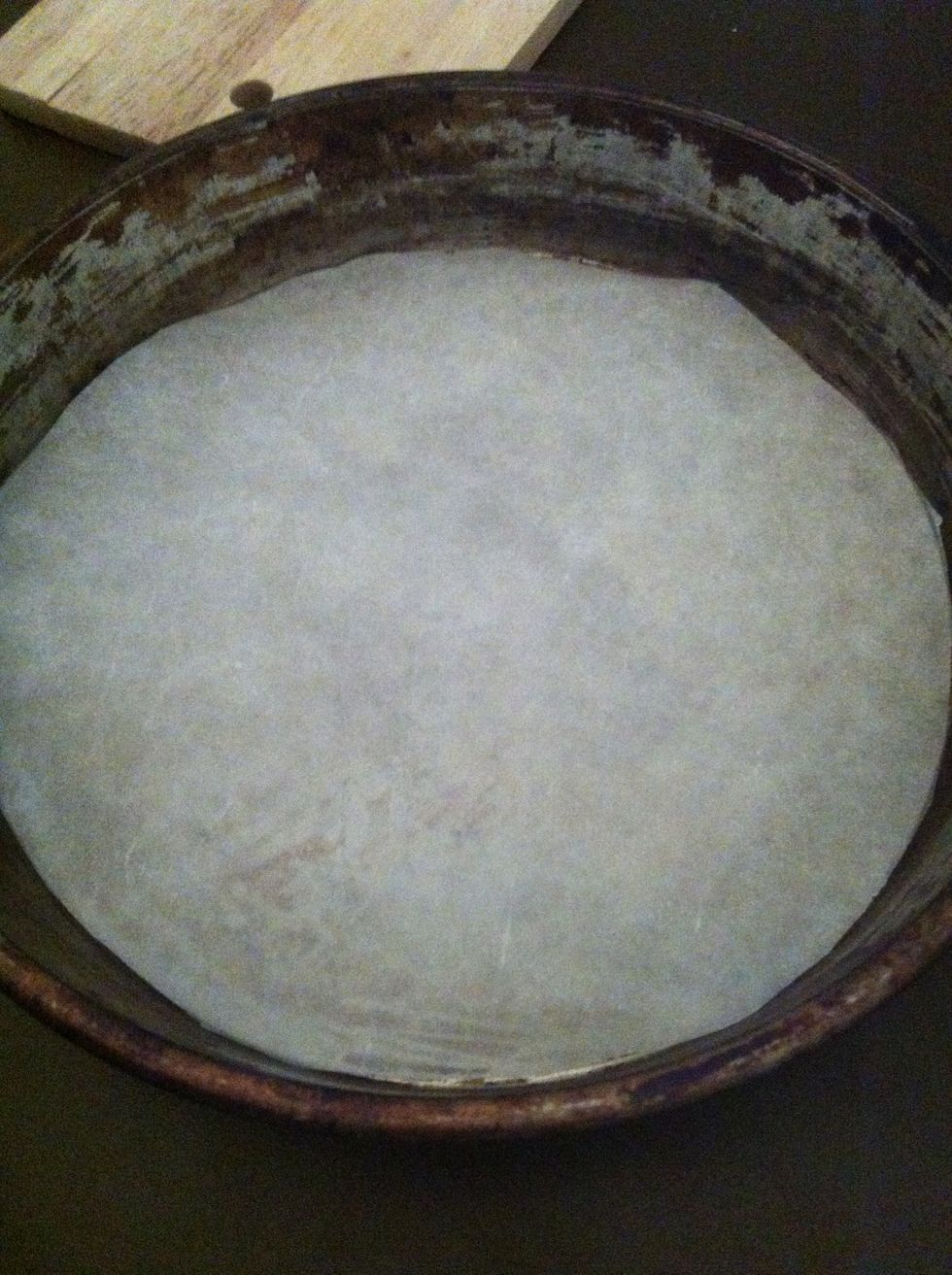 Grease 2 pans with butter.