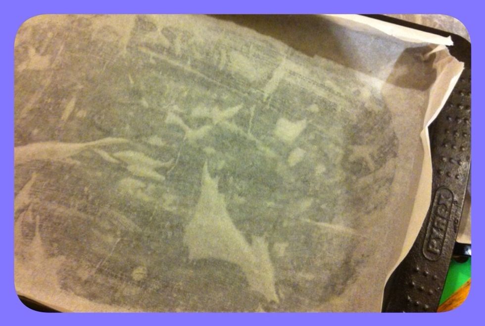 Grease and line two baking trays