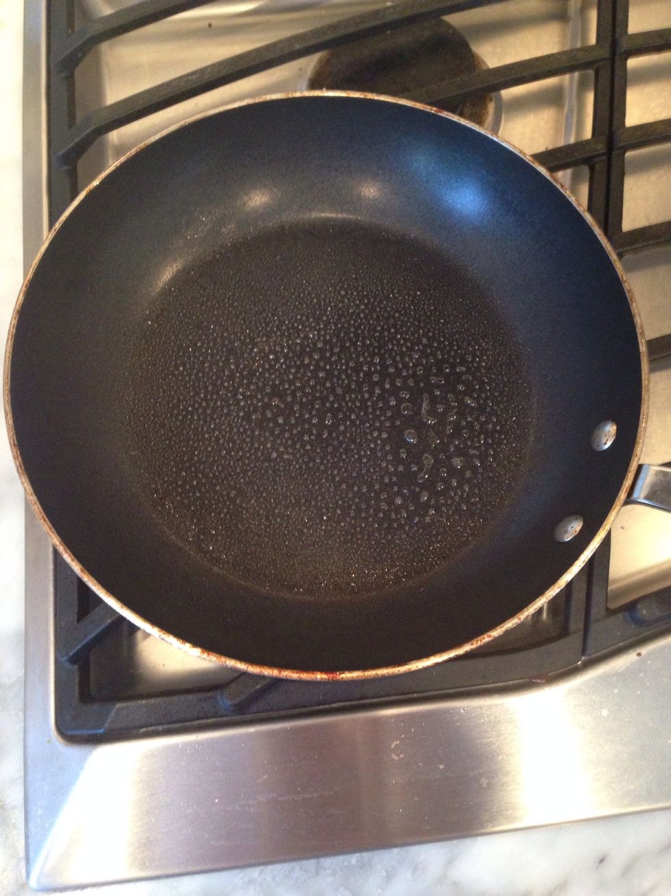 Grease pan using pam