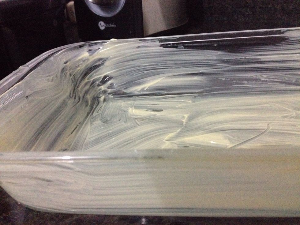grease with butter