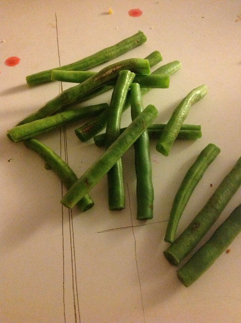 Green beans! (Ends trimmed)