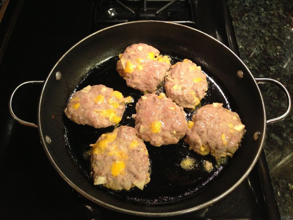 Grill, bake, broil or place in a pan lightly sprayed with cooking spray.